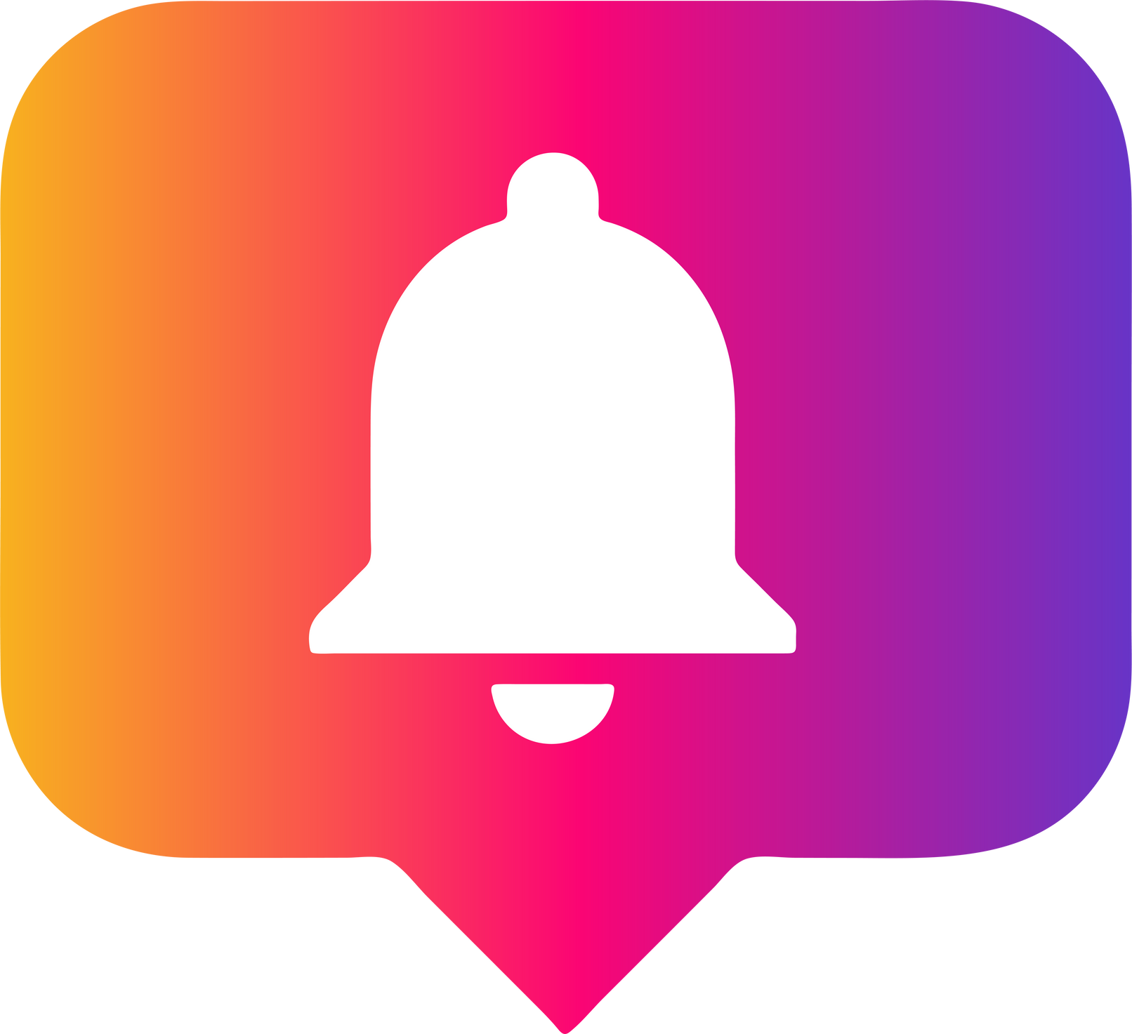 Instagram notification bell